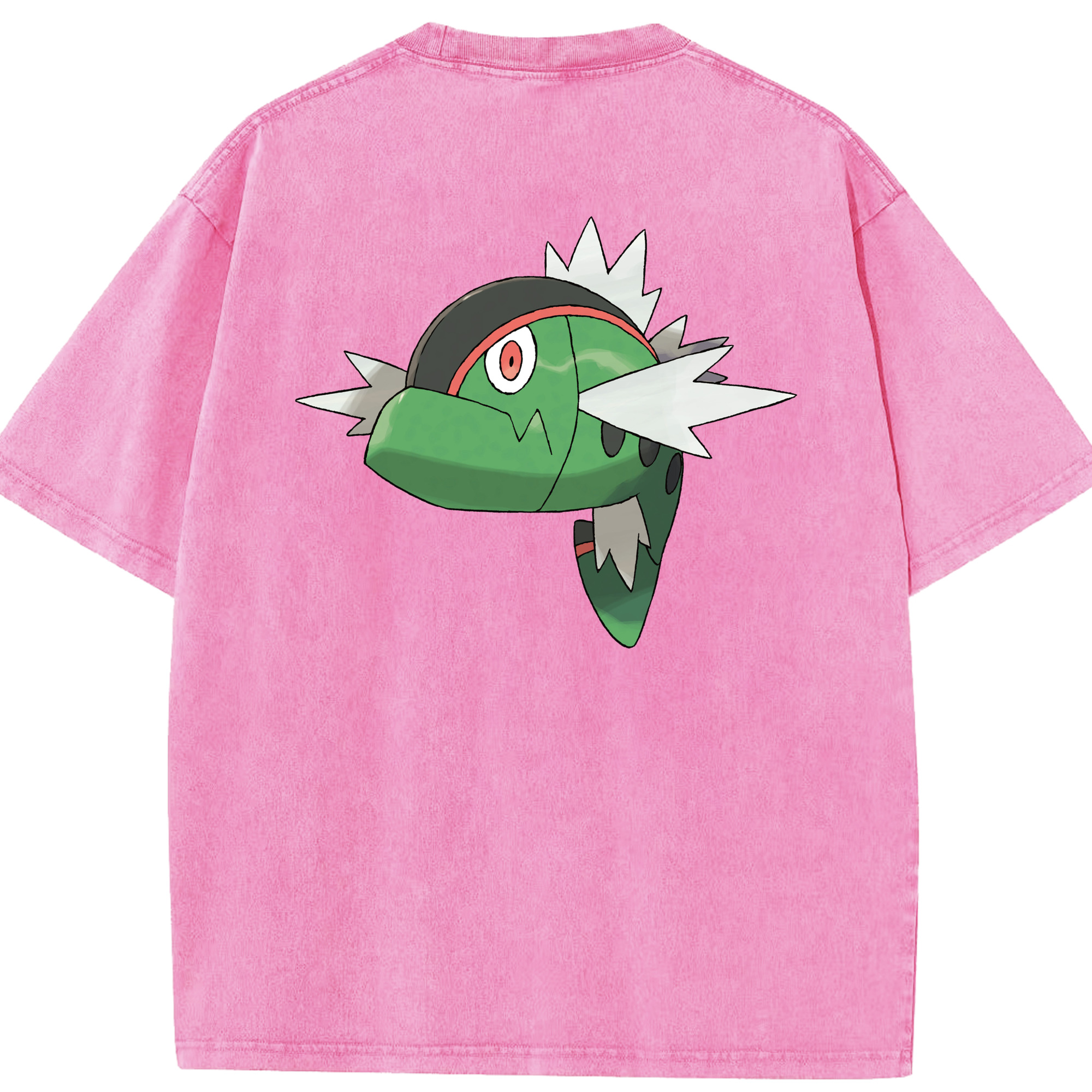 （画像用） ポケットモンスター Pokémon 綿100% ヴィンテージ風 半袖Tシャツ（背面プリント）